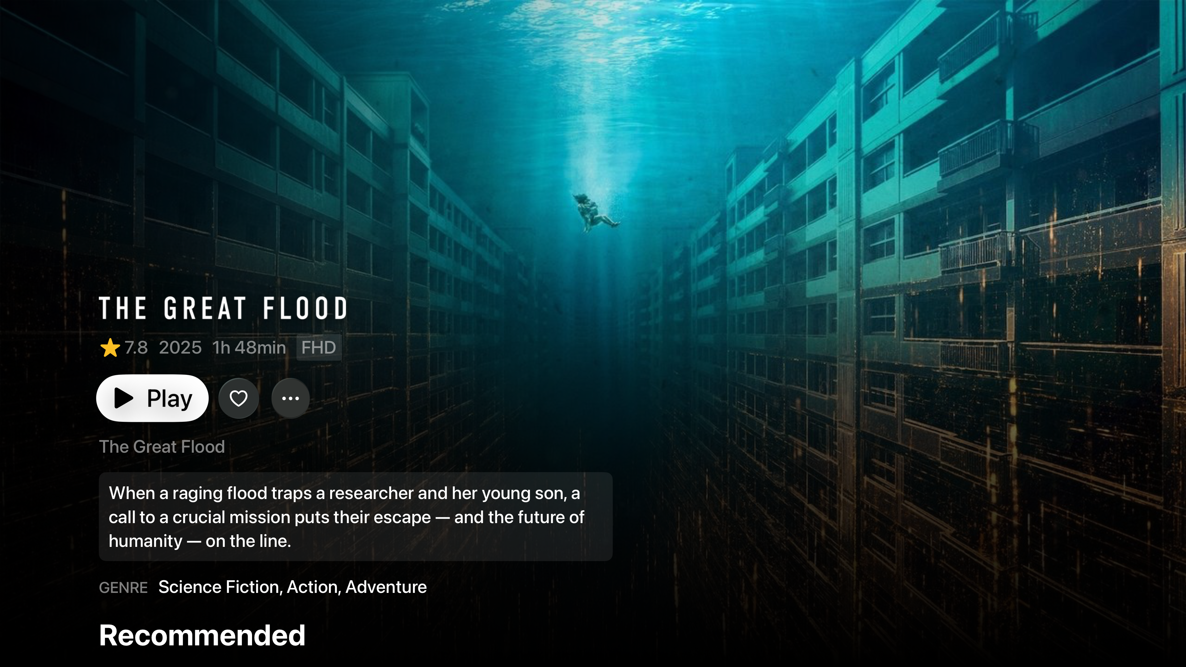 Flimra Details on Apple TV